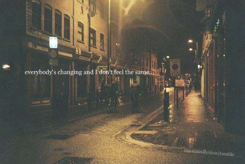 everybody's changing