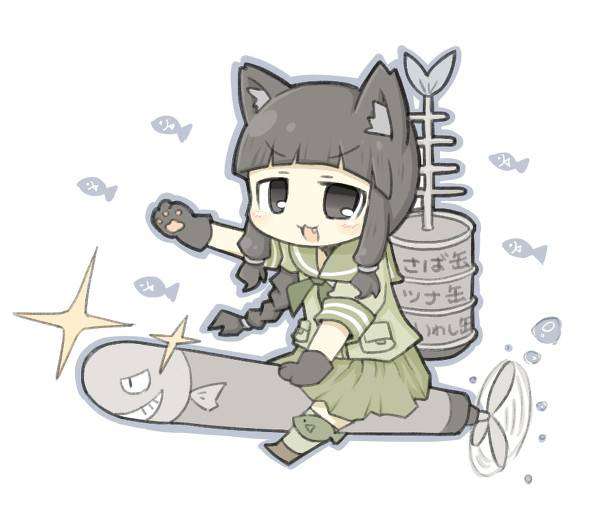 Kitakami dari Kantai Collection. http://www.pixiv.net/member.php?id=596960