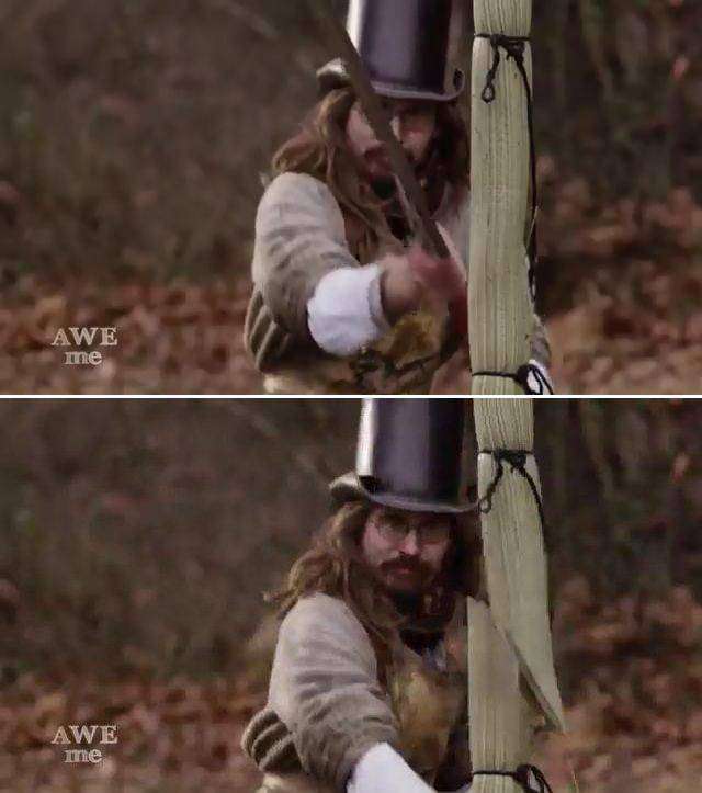 Pengujian replika katana Auron.