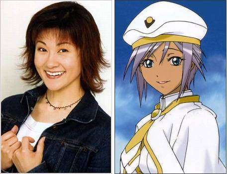 Tomoko Kawakami yang berperan sebagai Athena Glory