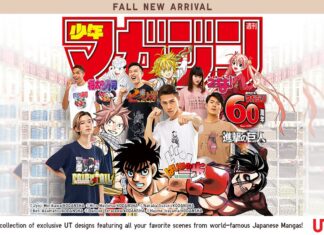 Uniqlo Released Their Latest Line Up of Manga UT to Celebrate 60th Anniversary of Weekly Shonen Magazine