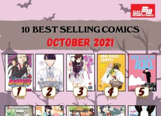 “Boruto” Tops Elex Media’s Best Selling Comics List for October 2021
