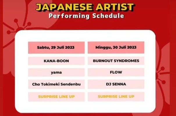 Impactnation Japan Festival 2023 Schedule
