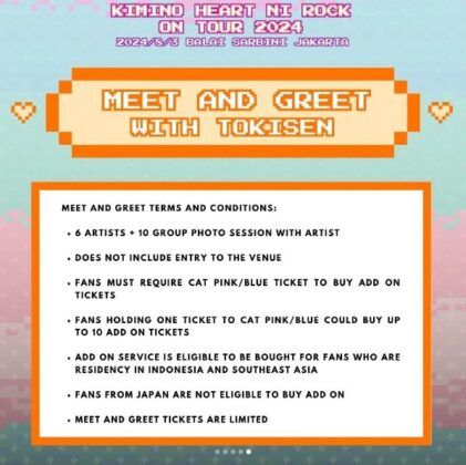 Source: Tokisen Indonesian Instagram account