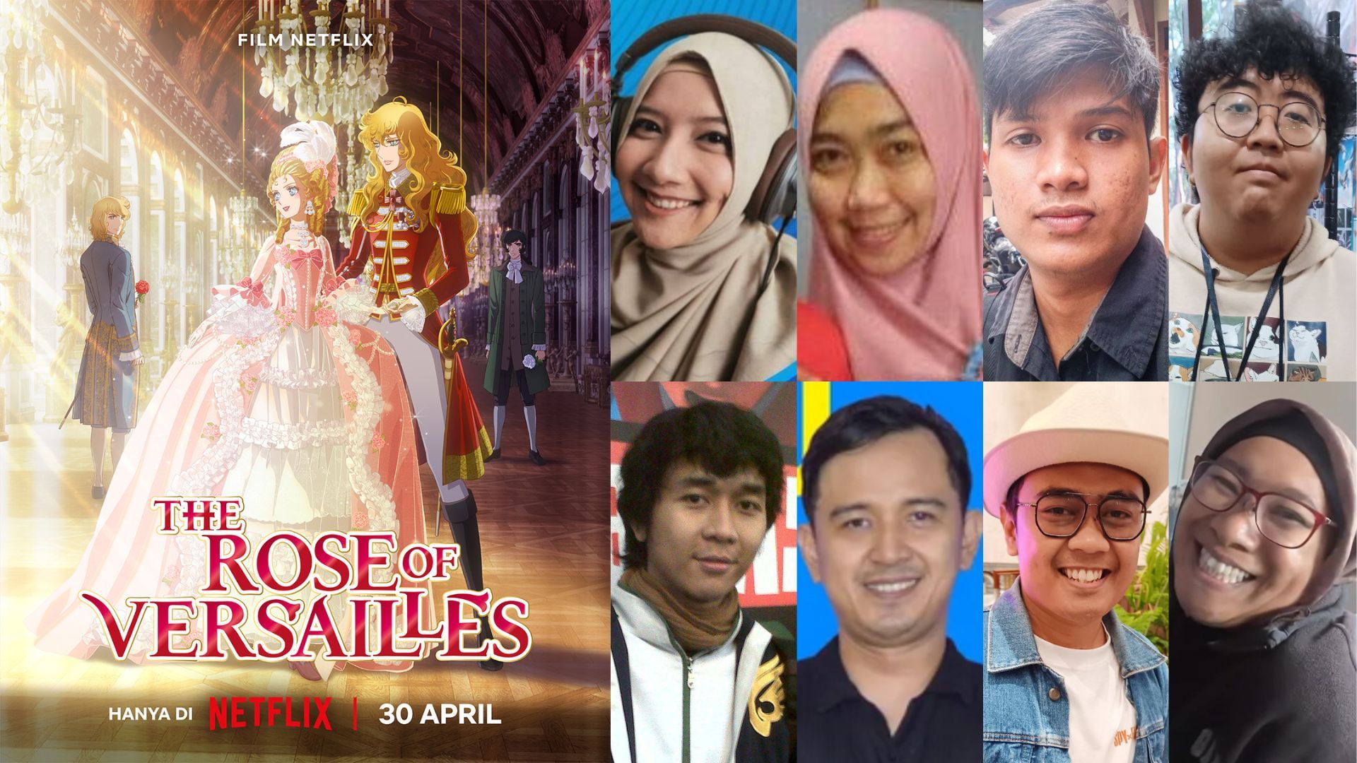 The Rose of Versailles Dub Indo