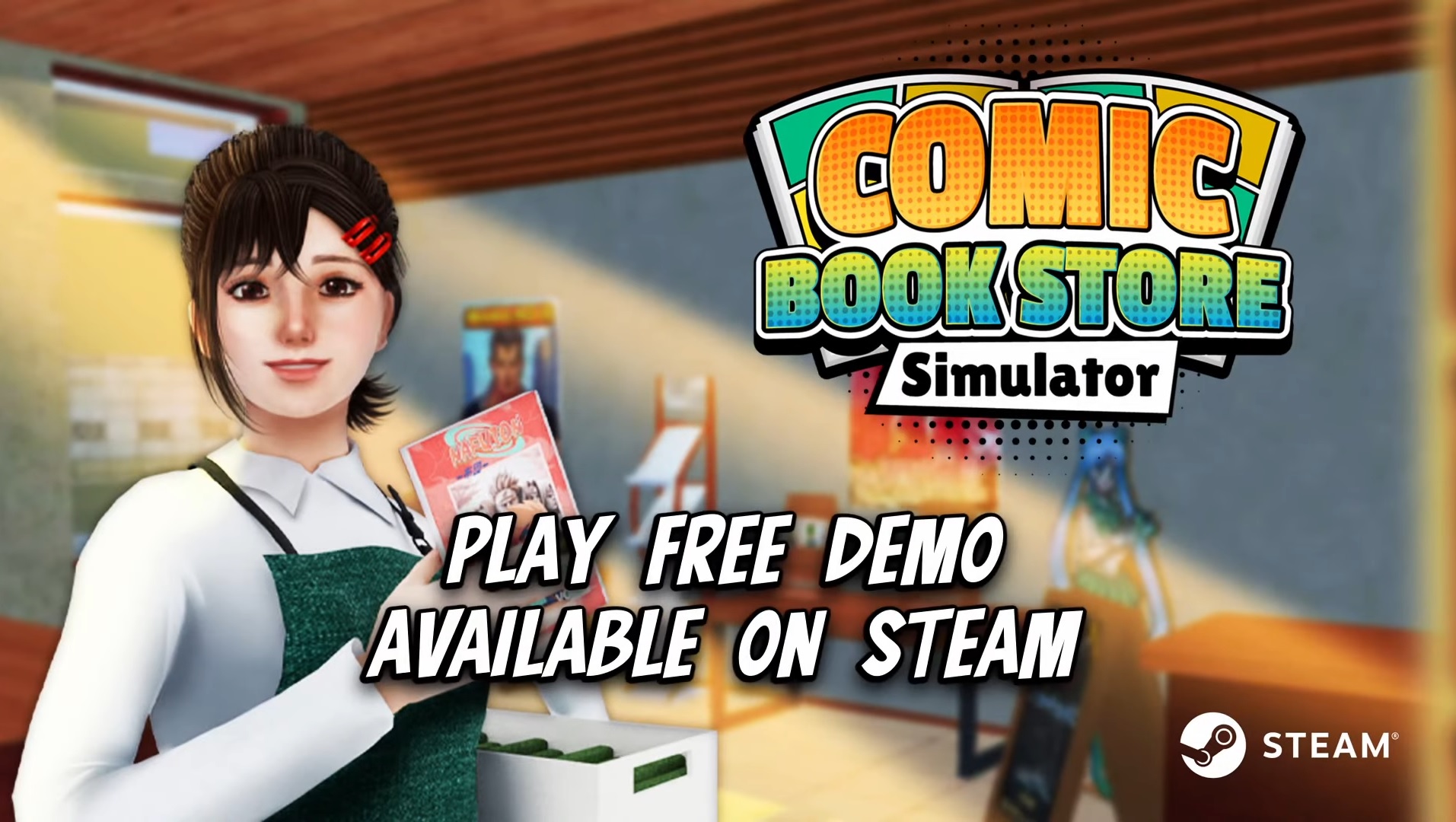 Comic Book Store Simulator Header