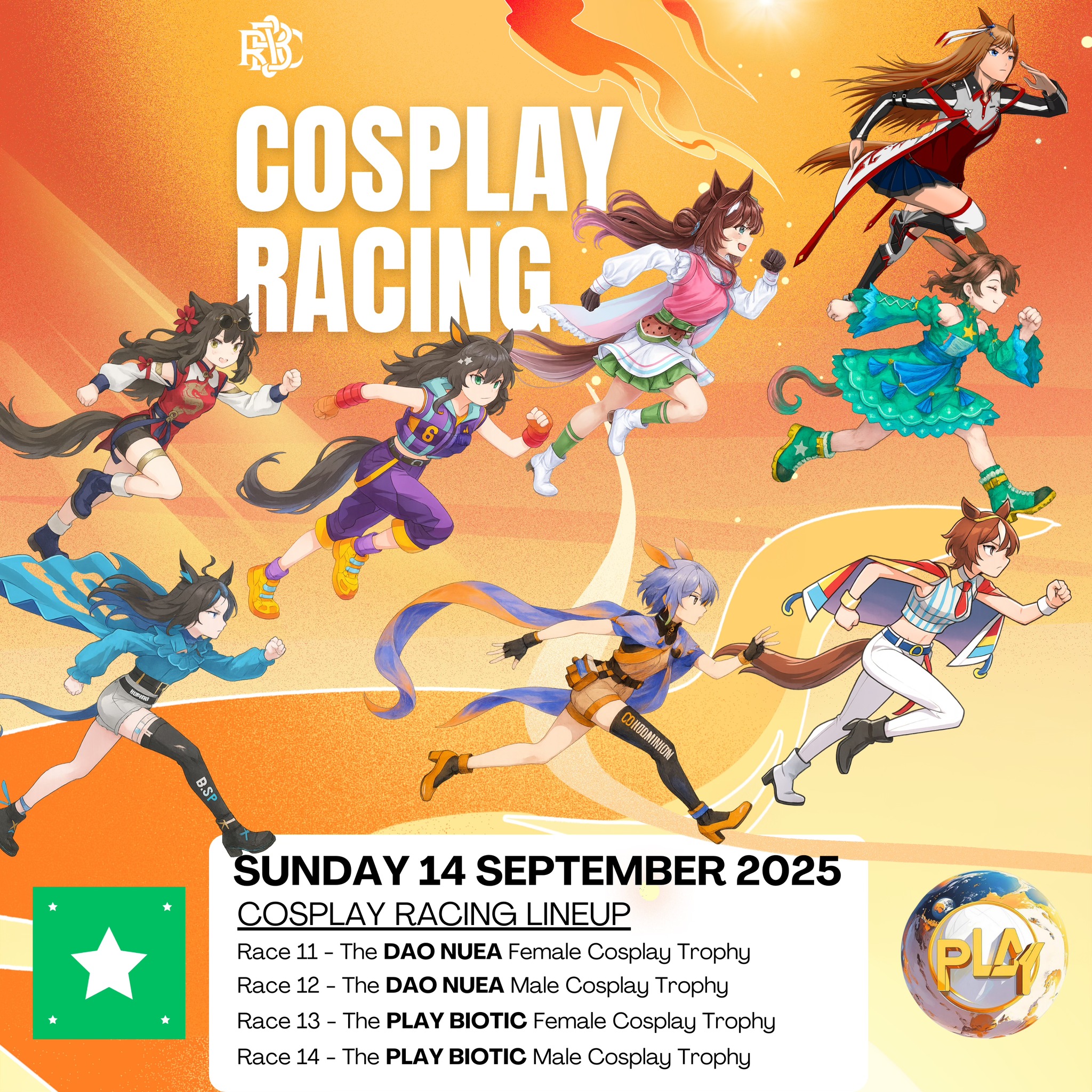 Uma Musume Cosplay race thailand