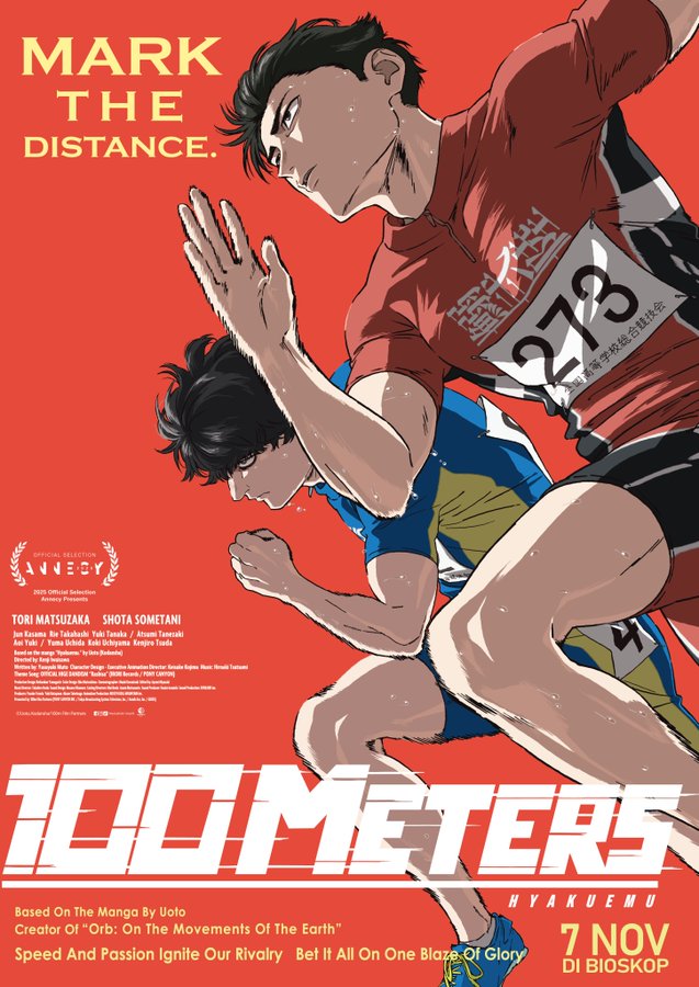 100 Meters anime