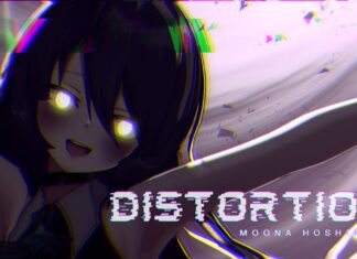 Moona Hoshinova Releases “Distortion” Music Video