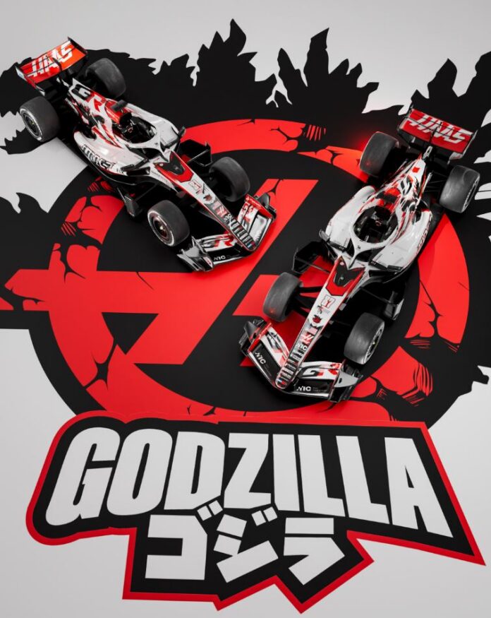 Godzilla Haas F1 team livery reveal