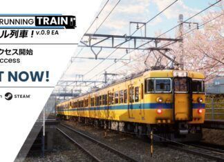 Indonesian Game Developer Releases a New Japanese Train Simulator “RUNNING TRAIN” on Steam