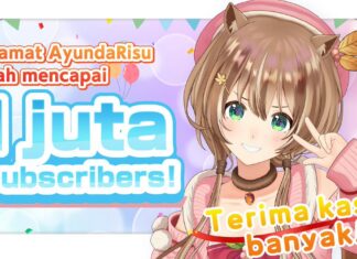 Indonesian VTuber Ayunda Risu Reaches One Million Subscribers