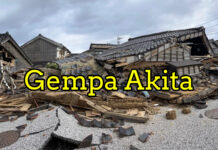 Gempa 7,2 Magnitudo Guncang Akita, 3 Tewas Gempa 7,2 Magnitudo Guncang Akita, 3 Tewas