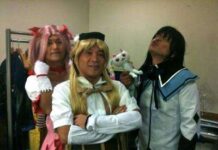 Band JAM Project Bercosplay Karakter Madoka Magica