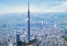 Jepang Resmikan Menara Tertinggi di Dunia