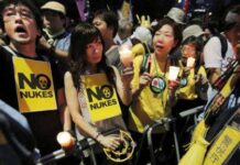 Ribuan Orang di Tokyo Memprotes PLTN