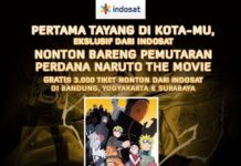 Naruto Movie 9 akan menyambangi Bandung, Yogyakarta, & Surabaya