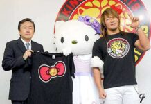 New Japan Pro Wrestling Berkolaborasi dengan Hello Kitty