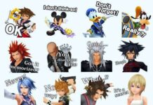 Warnai Harimu dengan Sticker Line Edisi Kingdom Hearts