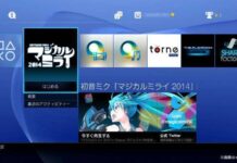 Menonton Konser Miku melalui PS4