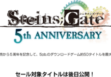Gim Asli Su Murah: Ultah Ke-5, Diskon 90% Steins;Gate