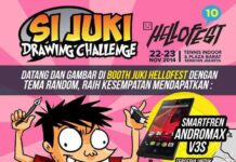 Jago Gambar? Ikuti Si Juki Drawing Challenge di Hellofest