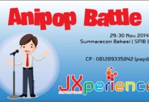 Jago Nyanyi? Daftar ANIPOP BATTLE di JXperience
