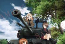 Yukari dari Girls Und Panzer Menarasikan Iklan Movie Fury