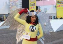 Mia Hyoosuke Hidupkan Kembali Merpati Pada Jakarta Cosplay Parade