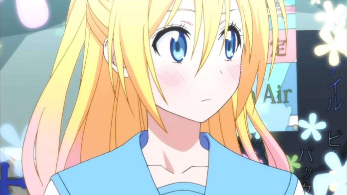 aac4 Chitoge dari seri anime Nisekoi.
