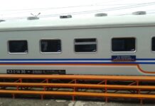 KA Jayabaya Anjlok di Batang, Jawa Tengah