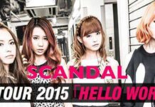 Sambut Tur Keliling Dunia Scandal