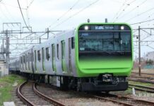 Intip Penampakan Tes Percobaan KRL JR Seri E235!