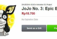 Stiker Set Jojo’s Bizzare Adventure Terbaru Hadir di LINE