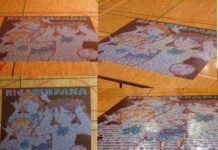 Para Fans Membuat Mosaik NicoRinPana Love Live! Dari Kartu Yu-Gi-Oh!