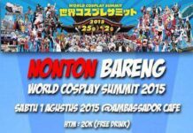 Dukung Tim Cosplay Indonesia Dalam Nonton Bareng LiveStream WCS 2015