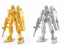 Figur Gundam Emas Seharga 2,4 Miliar Rupiah Dipamerkan!