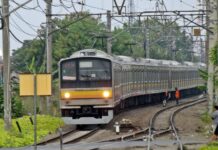 KCJ Uji Coba KRL seri 205 eks-Jalur Nambu, Formasi 12 Kereta