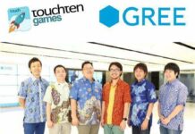 GREE akan Berinvestasi di Touchten Games
