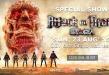 Hadiri Attack on Titan Live-Action Special Screening Pada 23 Agustus Mendatang