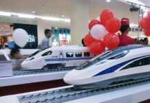 Pameran Kereta Api Super Cepat Tiongkok Di Senayan City