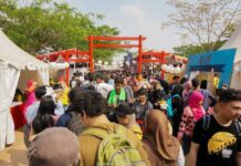 Ramai-nya para penyuka Kebudayaan Jepang di Gelar Jepang UI 21 Hari Ke-3