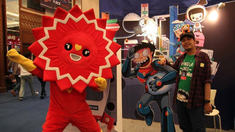Faza Meonk dan Poppo di Popcon Asia 2015
