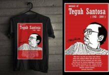 Segera: Kaos Bertema Komikus Teguh Santosa