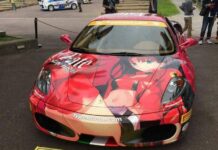 Intip Itasha Ferrari F430 Bertema Fate/stay night