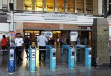 Loket Asli Stasiun Jakarta Kota Diaktifkan Kembali