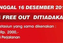 KCJ Hapus Fasilitas Keluar Stasiun Gratis (Free Out)
