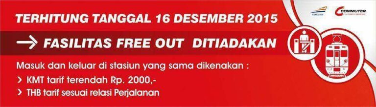 Free Out dihapus per 16 Desember 2015