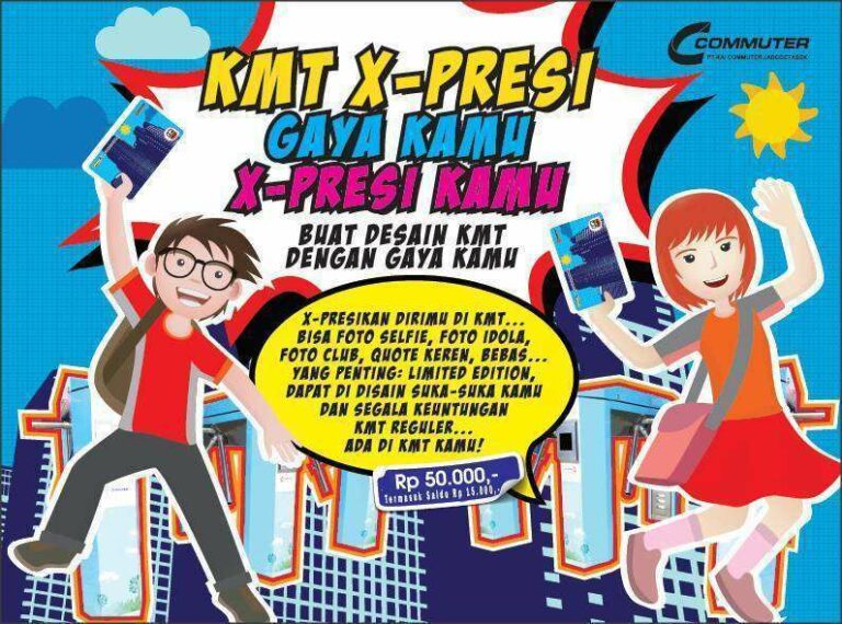 Event KMT (Kartu Multitrip) X-Presi | Sumber: Commuter Line (Facebook)