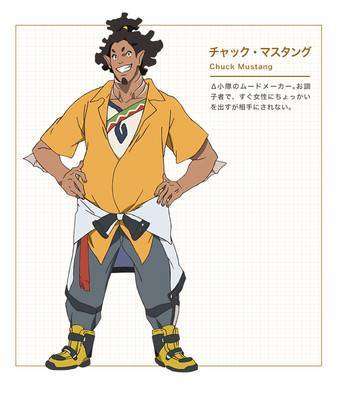 Chuck Mustang, sosok penggembira di Delta Team.